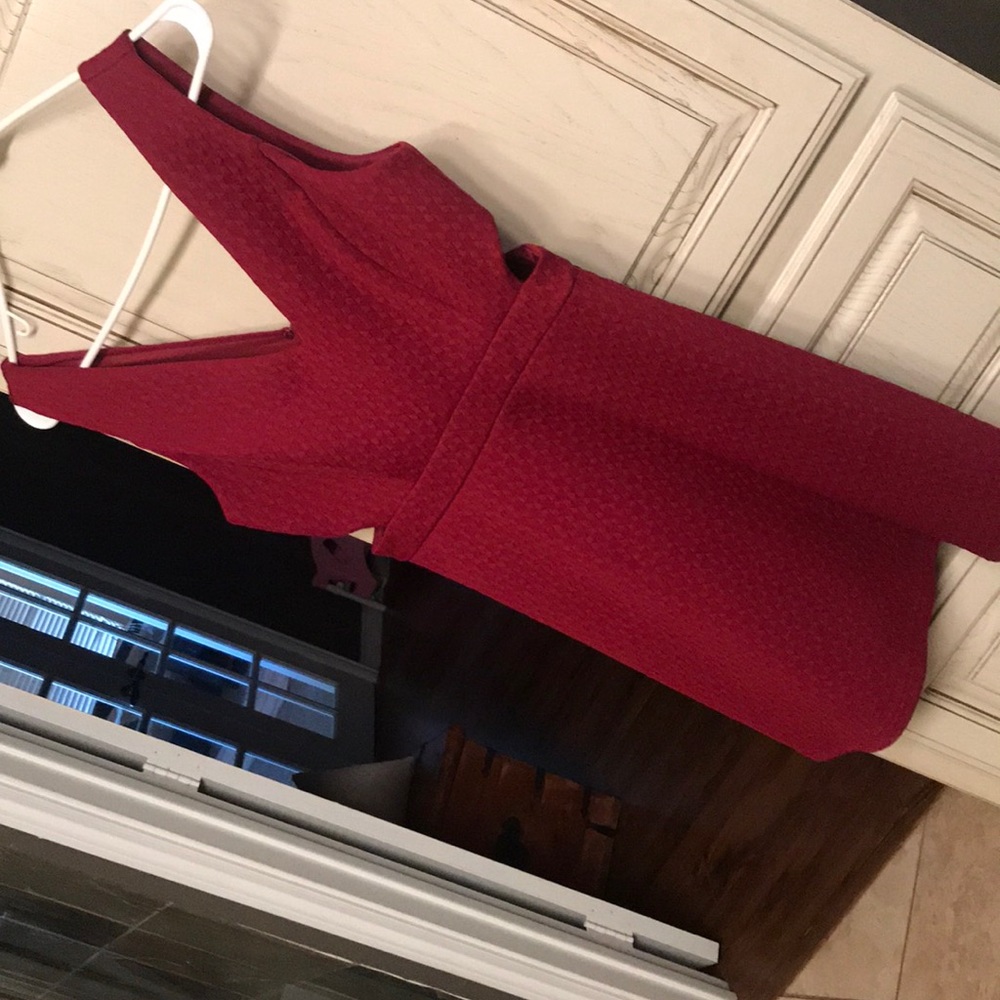 Maroon dress